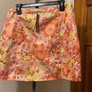 Lulus 60s revival  shimmer skirt size XL